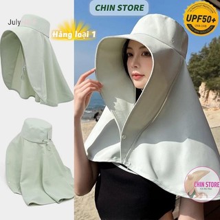 Julyhot Khăn choàng bảo vệ cổ di động Mũ chống nắng che mặt Mũ ngư dân có nút chụp Quà tặng bất ngờ cho bạn gái Massivedeals
