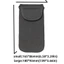 Túi bảo vệ điện thoại CODECOVED, Túi điện thoại di động Neoprene di động, Vỏ bọc màu đen Bảo vệ Túi đựng điện thoại di động Nguồn điện di động