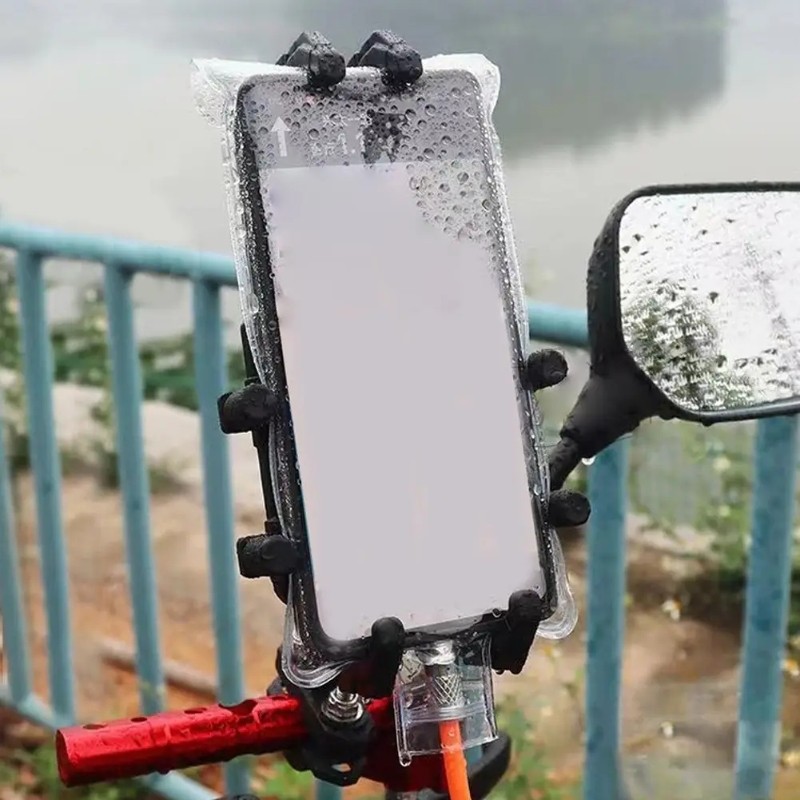 2 / 5 Chiếc Dưới Nước Chống Thấm Nước Trong Suốt Điện Thoại Di Động Túi Đa Năng Bơi Bảo Vệ Điện Thoại