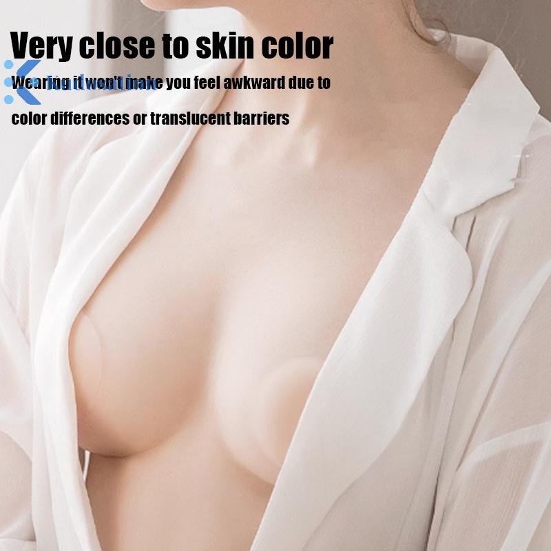 Kudosation Phụ Nữ Chống Phơi Bày Miếng Dán Núm Vú Dán Áo Ngực Vô Hình Chống Va Đập Miếng Dán Ngực Siêu Mỏng Miếng Dán Ngực
