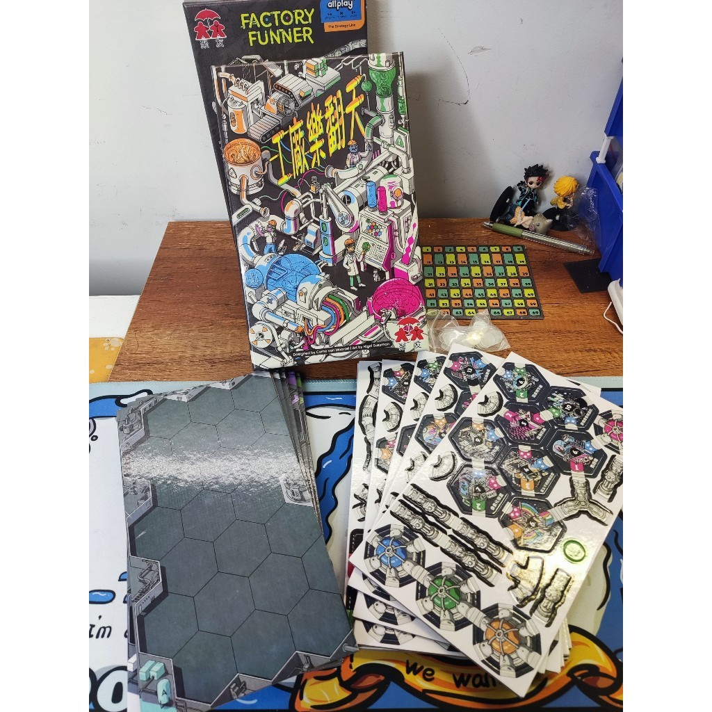 Boardgame Factory Funner Quản Lý Nhà Máy Tigar