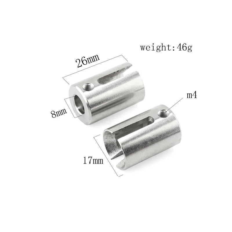 2 Chiếc Cốc Truyền Động Thép 8652 8652X Cho TRXS E-Revo 2.0 VXL Không Chổi Than 86086-4 1 / 10 RC Xe Nâng Cấp Phần Phụ Kiện