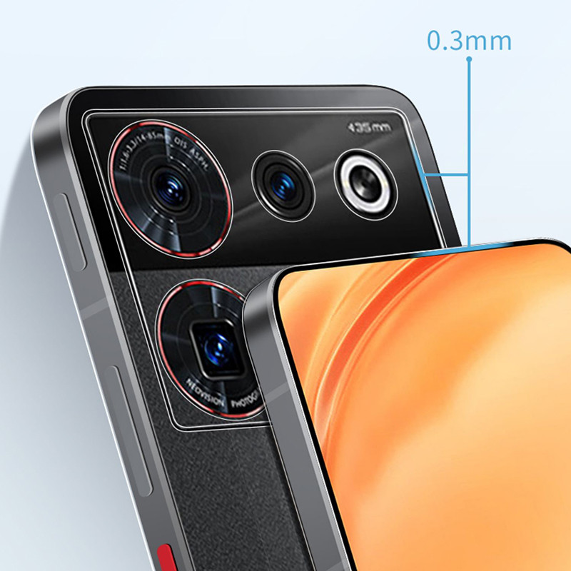 Ốp Điện Thoại Mỏng Trong Suốt Cho ZTE Nubia Z60 Ultra Hàng Đầu Z60S Pro 5G Mềm Trong Suốt Chất Lượng Cao Đơn Giản Ốp Lưng Silicon Funda