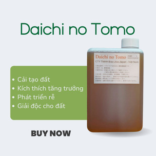 Kim Bio Farm Enzyme DAICHI NO TOMO 1000ml - Xử lý tuyến trùng, Cải tạo đất, Kích thích rễ