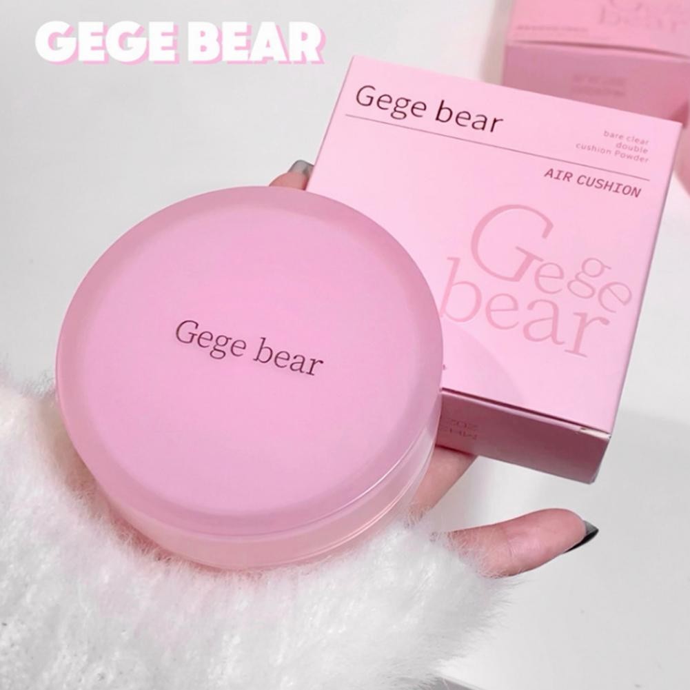 Gege Bear 2 Trong 1 Đệm Không Khí Hai Lớp Trang Điểm Bấm Lâu Dài Kem Tập Trung U6n8