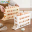 Khay Đựng Trứng Cuộn Tự Động Tiết Kiệm Không Gian Cho Tủ Lạnh , Khay trứng hộp đựng để trứng 2 4 tầng tự lăn My Nhân