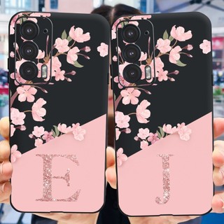 Dành Cho Motorola Edge 20 5G Ốp Lưng Hoa Phong Cách Chữ Cặp Đôi Ốp lưng Cho Moto Edge 20 5G XT2143-1 Edge20 Vỏ Mềm