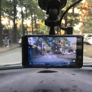 Camera hành trình ô tô X4 màn hình cảm ứng 4 inch ghi hình trước sau Full HD 1080p Nguồn 12V/24V Bảo hành 12 tháng