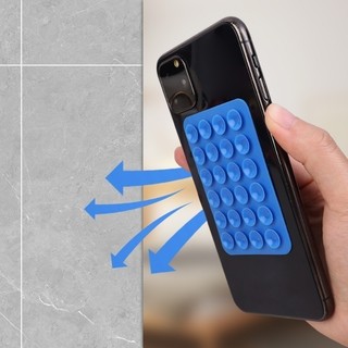 Cốc hút silicon Tấm lót chống trượt hạng nặng 10KG cho ô tô / văn phòng / xe đạp giao hàng, Thảm chống trượt đường kính 10mm cho điện thoại / VR / Power Bank, 3 màu