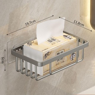 Kệ tắm MEGOCE, Phụ kiện phòng tắm Không cần khoan Giá vệ sinh, Kệ phòng tắm không đục lỗ bằng hợp kim nhôm Nhà