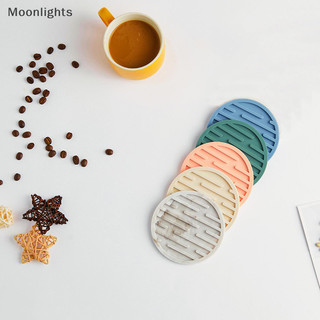 Moonlights Thực Phẩm Silicone Cup Coaster Silicone Coaster Cup Pad Trượt Cách Nhiệt Miếng Lót Cốc Thảm Nóng Uống Nhà Phụ Kiện Nhà Bếp EN