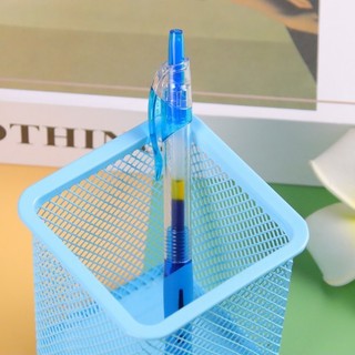 Bút Bi Bấm Mực Gel Chấm Than Basic Bút Bi Nước Mực Gel Khô Nhanh Ngòi 0.5mm, Mực Đều, Nét Chữ Đẹp