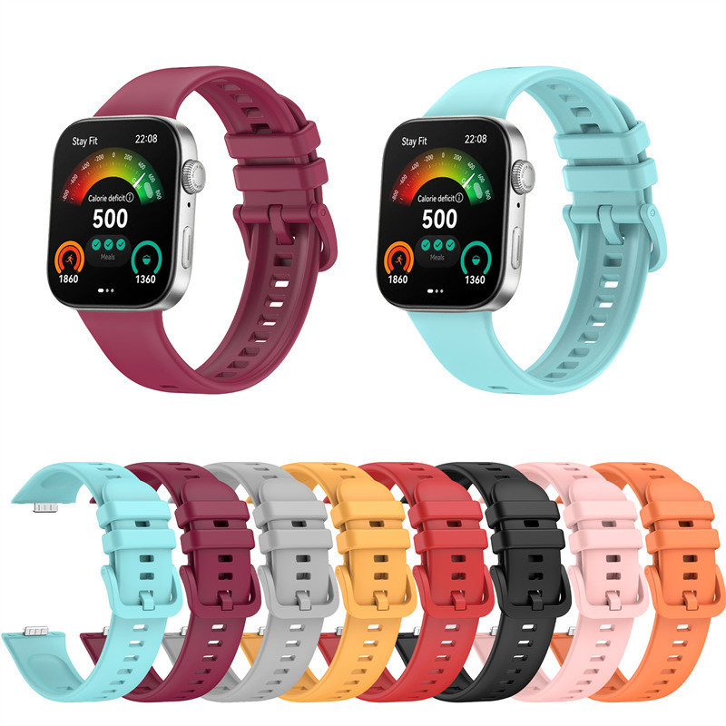 Dành Cho Huawei WATCH FIT 3 4 5 Pro Dây Đeo Nhiều Màu Sắc Thay Thế Thể Thao Mềm Dây Đeo Tay Vòng Tay Huawei WATCH FIT3 FIT4 FIT5 PRO