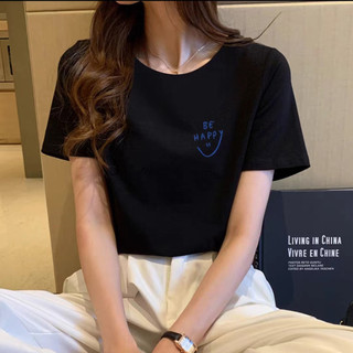 HIIXIIVI 100% Cotton Tay Ngắn Oversize Unisex Áo Thun Plus Size Người Phụ Nữ Tee Baggy Hoạt Hình Áo