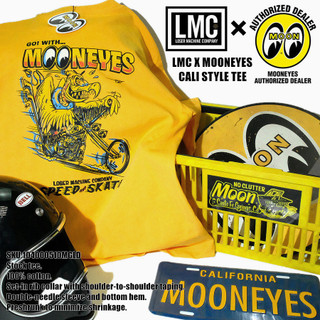 ((Hàng có sẵn 100%) MOONEYES American Old Brand Retro Mouse Fink Carrie Style Tay ngắn TEE