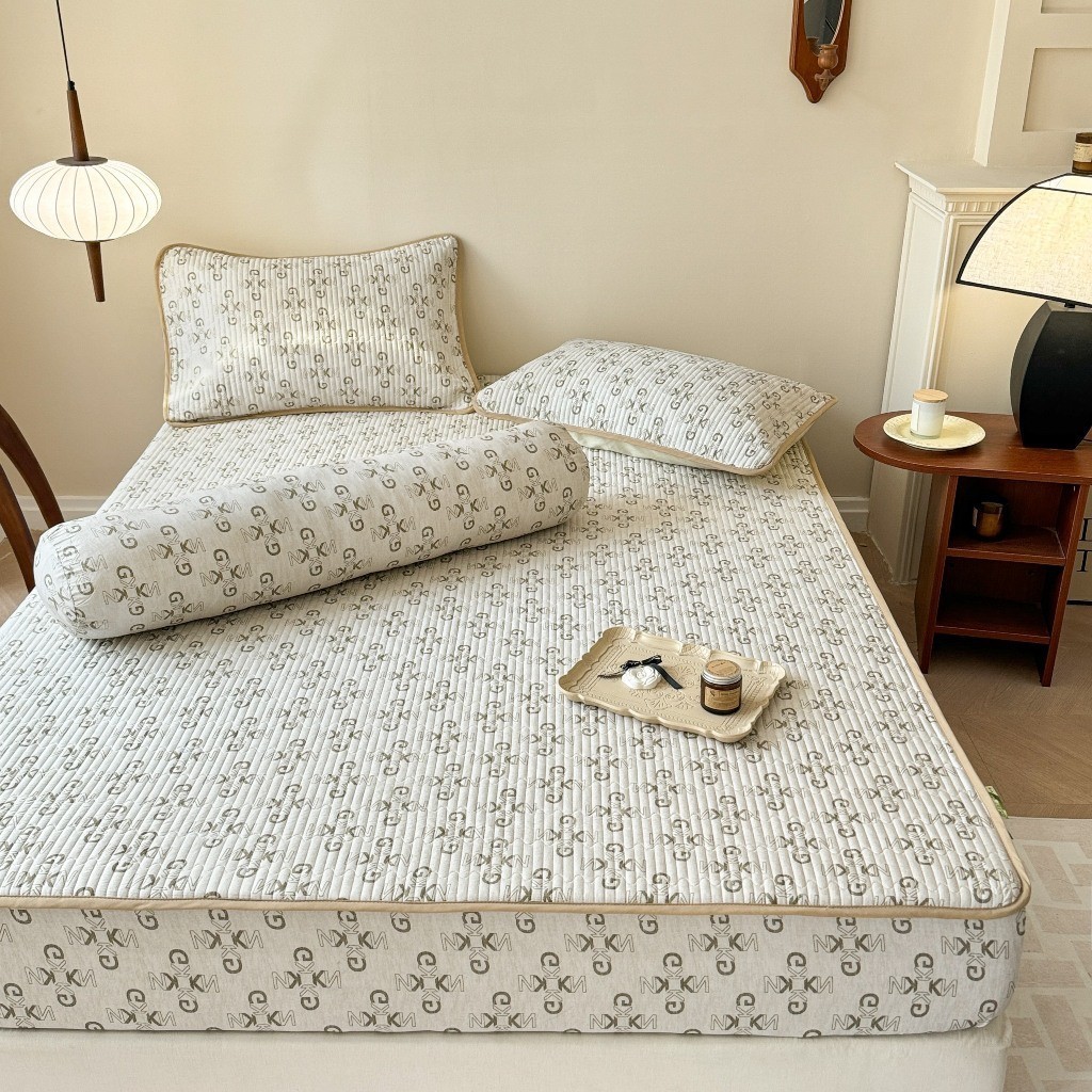 Bộ ga gối lụa tencel trần bông mát mịn MemMinbedding Luxury màu sắc nhẹ nhàng sang trọng - (GG14)