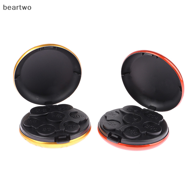 < Beartwo > Tròn USD / Euro Đồng Xu Bảo Quản Tiền Xu Ví Đựng Ví Hộp Bảo Quản Đẹp