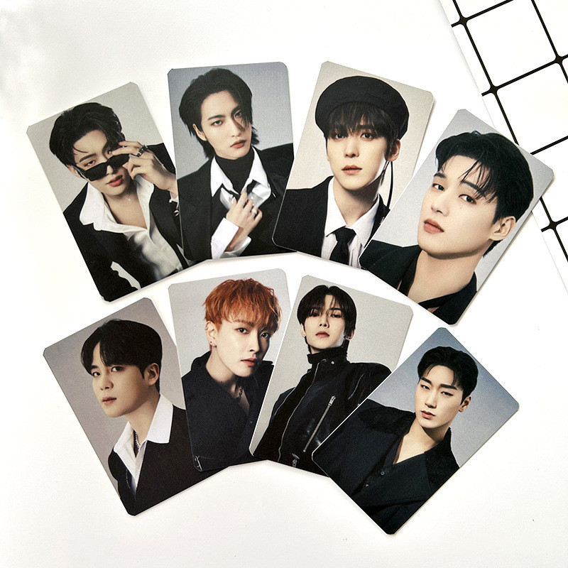1-9 Chiếc ATEEZ GOLDEN GIỜ Photocards THẾ GIỚI EP FIN SẼ Hongjoong Seonghwa Yunho Yeosang San Mingi Wooyoung Jongho ID Photo Lomo Cards Kpop Bưu Thiếp Trong Suốt YM