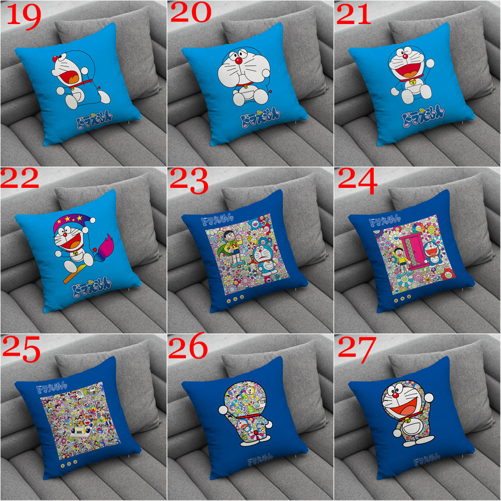 Hoạt Hình Dễ Thương Doremon Ném Vỏ Gối In Một Mặt Phòng Khách Sofa Xe Quà Tặng Đệm Quà Tặng Trẻ Em Quà Tặng (Không Có Lõi)