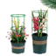 PWSEND 3 Bộ cọc leo núi, cọc hỗ trợ cây nửa tròn dễ sử dụng, Giá đỡ cọc cây trồng trong vườn xanh có thể tháo rời bền bỉ