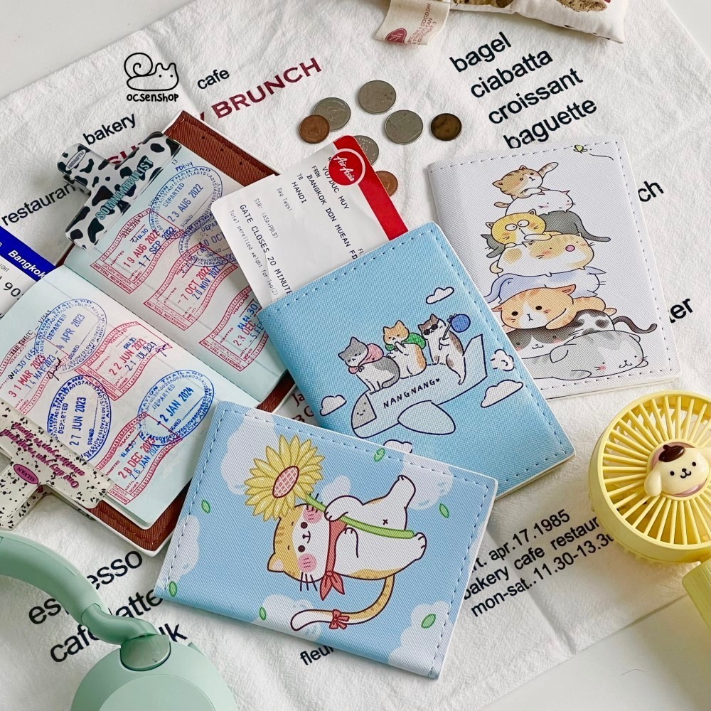 Vỏ passport Mèo