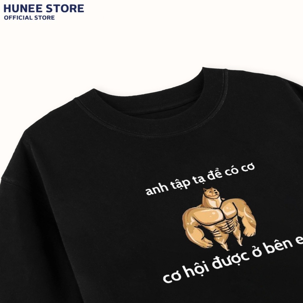 Áo Thun Tay Lỡ Nam Nữ Cotton Unisex , Áo Phông Cổ Tròn Hài Hước Form ...