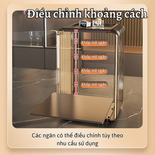 Tủ Đựng Ly Ấm Trà Myd.23 Nhựa Dày, Độ Bền Cao, Trang Trí Nhà Sang Xịn