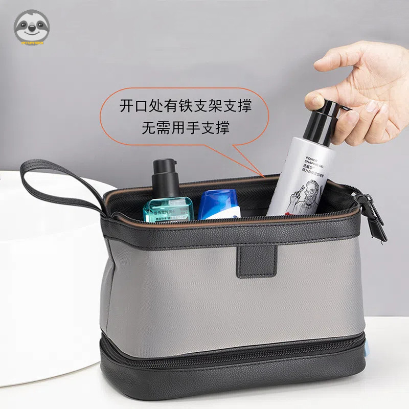 Túi lưu trữ đa năng Muji Style cao cấp, dung tích lớn, chống nước, tách ướt khô, phong cách Nhật Bản
