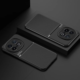 Ốp Da Cho vivo iQOO 13 5G iQOO13 iQ0013 Giá Đỡ Từ Tính Ô Tô Silicon Cứng Chống Sốc Vỏ Điện Thoại vivoiQOO13 V2408A Vỏ