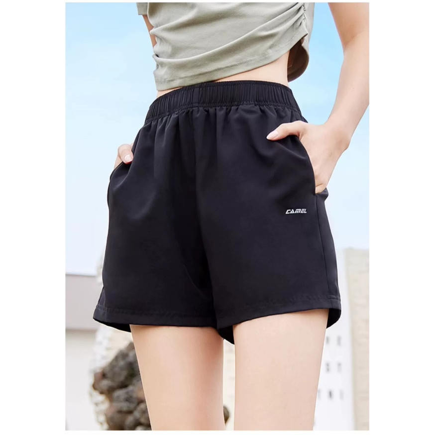 Ảnh Camel CROWN Nam Nữ Rời Mỏng Thoáng Khí Quần Dệt Thoáng Khí Mát Nhanh Khô Quần 2