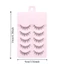 FAVORITEGOODS Manga Lashes, 5 Cặp Nhiều Kiểu Lông Mi Giả, Anime Phổ Biến Cosplay Handmade DIY Lông Mi Giả Nam