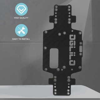 Dành Cho Xe K969 K979 K989 K999 P929 P939 1: 28 RC Xe Phụ Tùng Nâng Cấp Sợi Carbon Khung Xe Đáy Thấp Thân Xe Vỏ