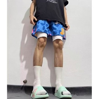 Quần short nam GKSSS Quần short thể thao dáng rộng thoáng khí kiểu Mỹ quần short bóng rổ thể thao