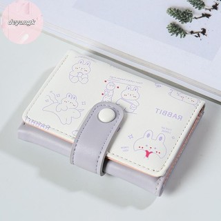 Deyangk Thời Trang Ví Nữ Hoạt Hình Ngắn Dễ Thương Nhiều Khe Cắm Zero Ví Ví VN