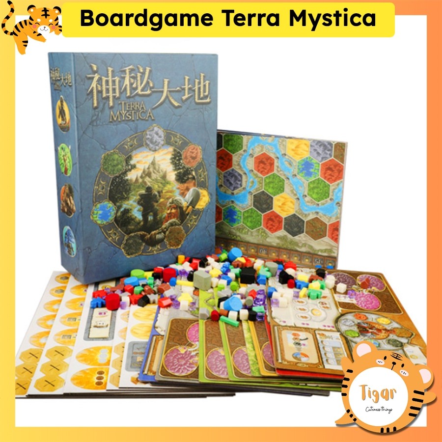 Boardgame Terra Mystica Game Chiến Thuật Quản Lý Tài Nguyên Tigar