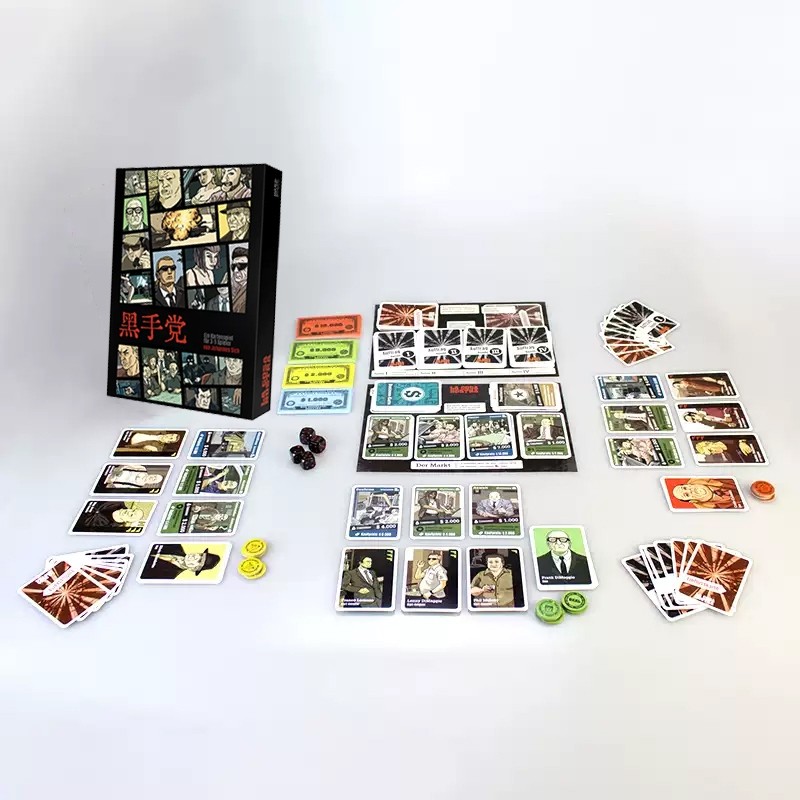 Boardgame La Cosa Notra Quản Lý Băng Nhóm bản Trung Eng/Việt Sub Tigar