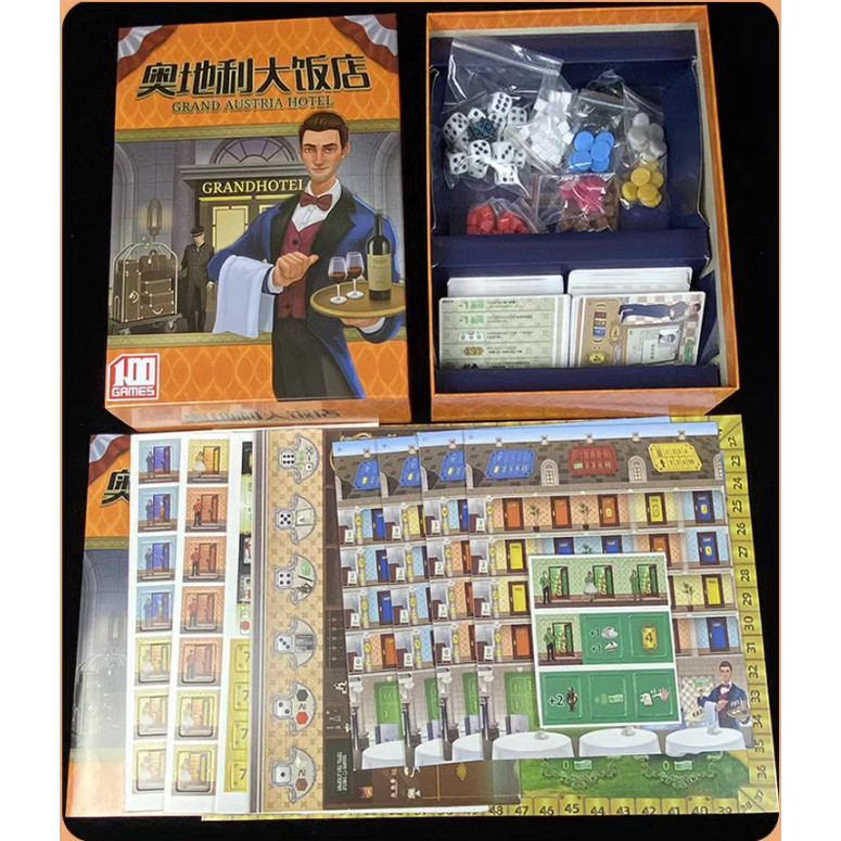[Luật Việt] Boardgame Grand Austria Hotel Quản Lý Khách Sạn Tigar 2S6193
