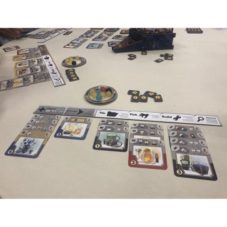 Bộ trò chơi boardgame thẻ bài Gizmos trí não Tigar
