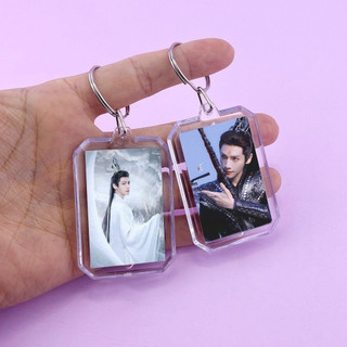 (Vuông) Móc khóa Trường Nguyệt Tẫn Minh La Vân Hi Bạch Lộc xinh xắn mica acrylic in hình phim hoa ngữ cổ trang