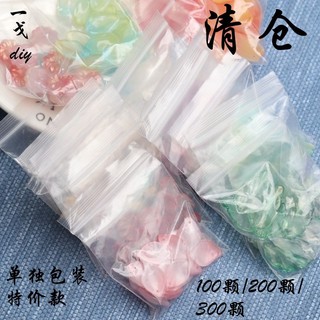 Miếng báo chí hoa thủy tinh cho DIY và cổ hanfu kẹp tóc handmade