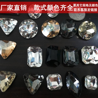 Giày sandal đen mũi nhọn với đá thủy tinh kim cương giả - DIY phụ kiện trang sức
