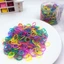Dây Buộc Tóc Co Giãn Dây Cao Su Dùng Một Lần Co Giãn Nhiều Màu Sắc Dây Tóc Mini Nhỏ Tóc Scrunchie Đuôi Ngựa Giá Đỡ