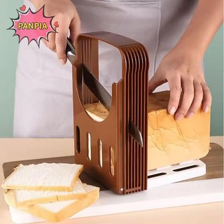 Pnpia Có Thể Gập Lại Bánh Mì Nướng Máy Thái Đứng Dụng Cụ Cắt Nhựa Khuôn Cắt Bánh Mì Chảo Giá Cắt Dụng Cụ Nướng Bánh Tiện Ích Nhà Bếp Boutique