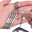 Tuốc nơ vít kính mắt Mini 3 trong 1 - Vít lục giác có rãnh - Đa chức năng, di động - Dụng cụ sửa chữa có móc khóa - dành cho kính, sửa chữa đồng hồ