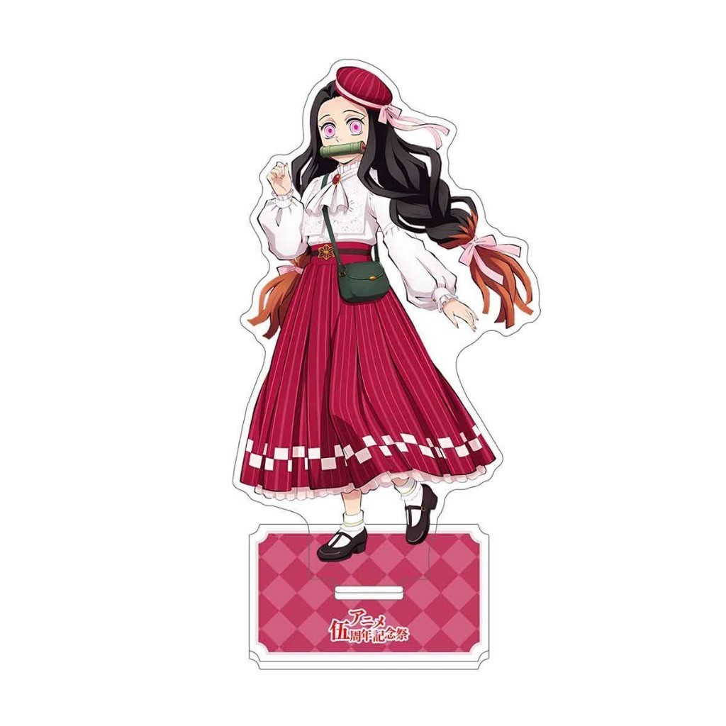 Mô hình standee KIMETSU NO YAIBA ver DU LỊCH tượng acrylic anime mica chibi trang trí trưng bày