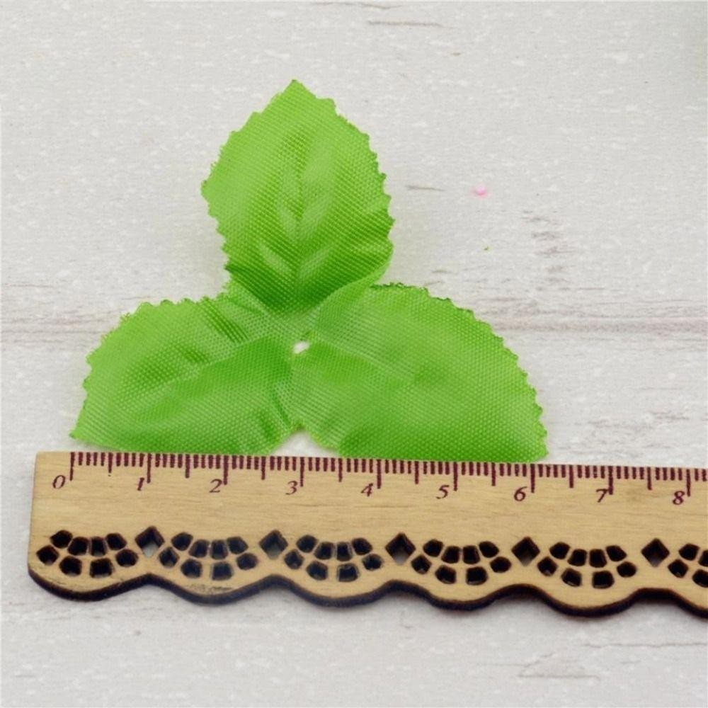 CATMALLER88 100 Lá Hoa Hồng Mô Phỏng, Lá Vòng Hoa DIY Lá Hoa Hồng Trang Trí Lá Xanh Hoa Hồng, Sắp Xếp Chống Đỡ Cây Nhân Tạo Lá Hoa Nhân Tạo