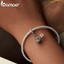 Bamoer 925 Sterling Sliver Charm Song Hành Tinh Tên Lửa Thiết Kế Mặt Dây Chuyền Phụ Kiện Cho Vòng Tay Quà Tặng Cho Nữ Bé Gái