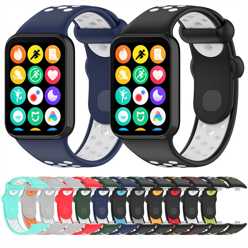 Dành Cho Xiaomi Redmi watch 4 5 6 / Xiaomi Smart Band 8 9 Pro Dây Đeo Nhiều Màu Sắc Thay Thế Thể Thao Mềm Dây Đeo Tay Vòng Tay Silicon Redmi watch4 watch5 watch6 / 8Pro 9Pro