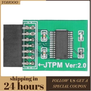 Yohooo Đối với Mô-đun MSI TPM 2.0 Mã hóa mạnh 14 chân Bảng giao diện LPC