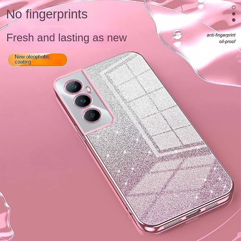 YBD Ốp Điện Thoại Mới Nhất Cho OPPO Realme C65 4G Bảo Vệ Toàn Diện Vỏ Ống Kính Silicon Mềm